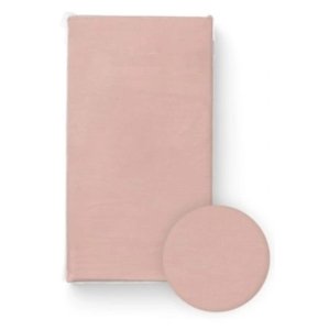 BocioLand Prostěradlo do postýlky, bavlna, růžové, 120 x 60 cm Rozměry: 120x60